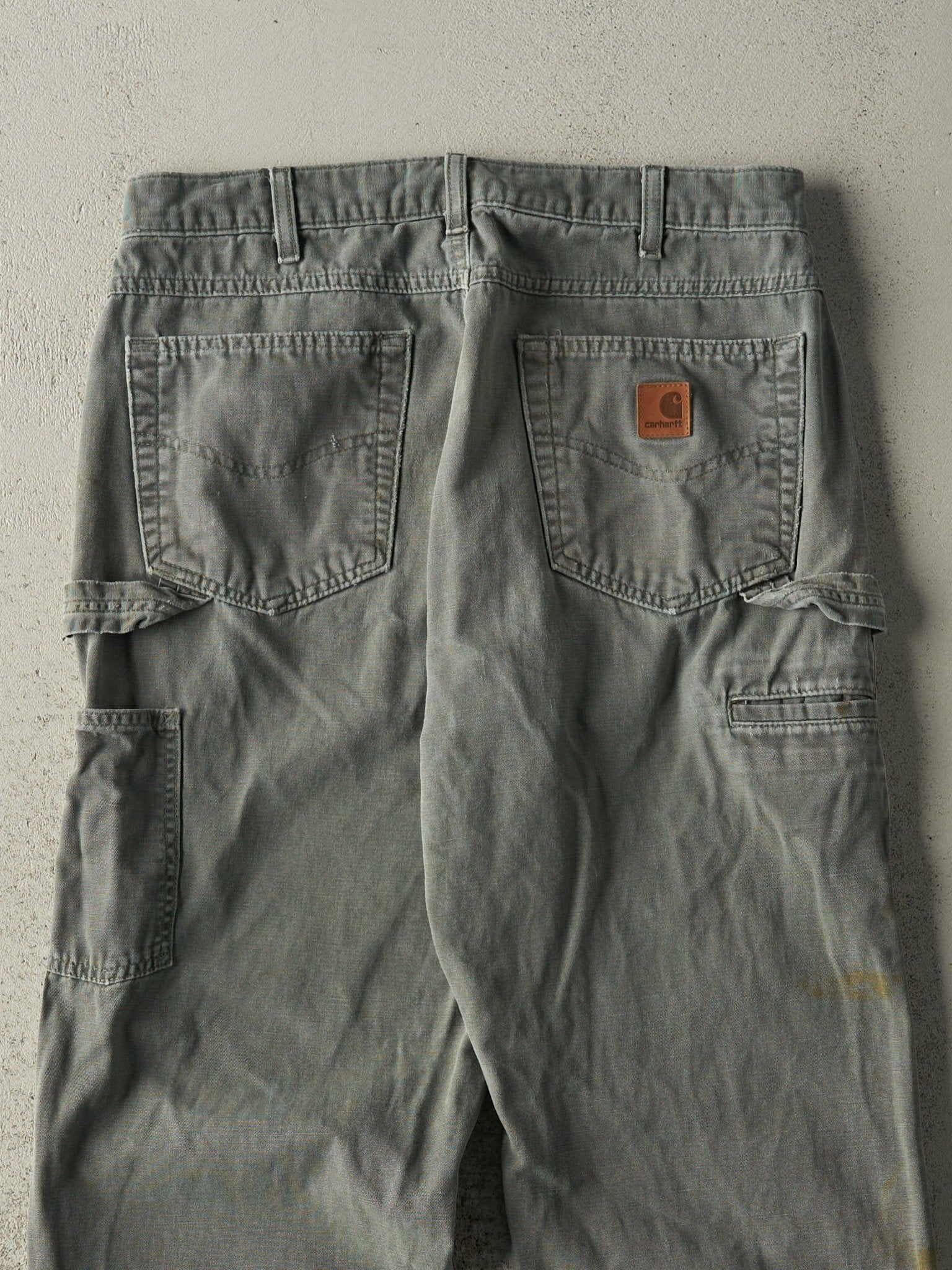 Vintage Y2K Green Lightweight Carhartt Carpenter Pants (32x31)
