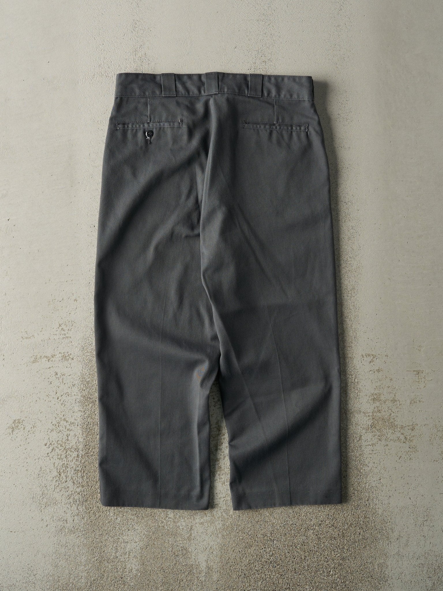Vintage 90s Grey Dickies 874 Work Pants (35.5x25)