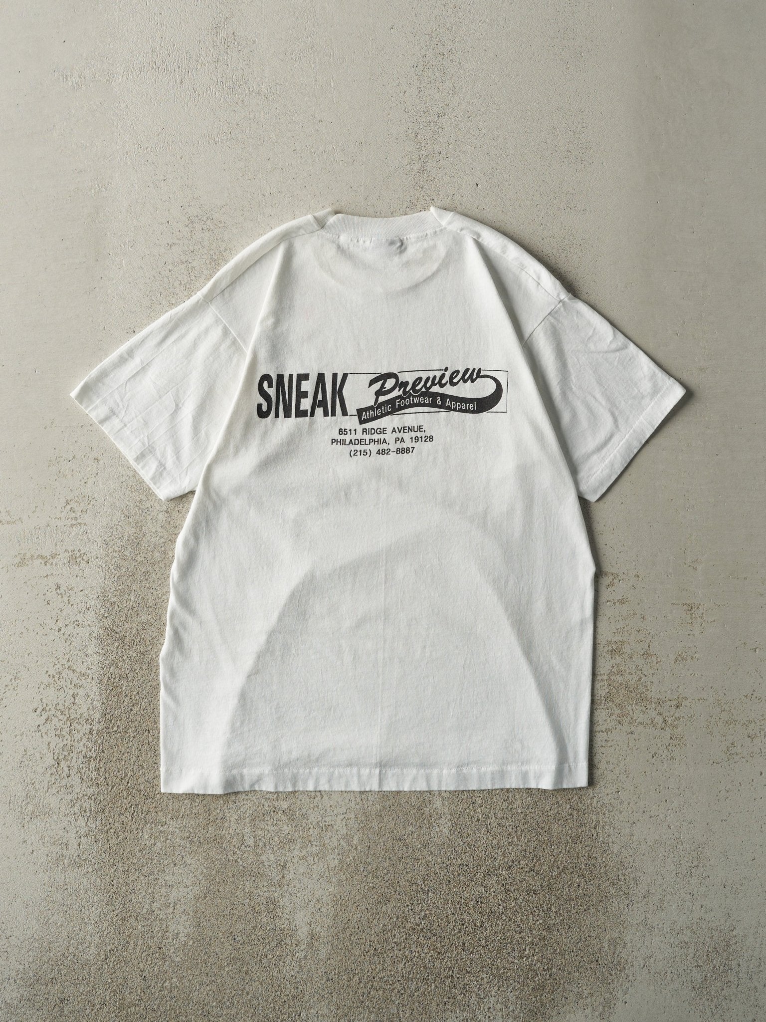 Vintage 90s White 5K Summer Series Single Stitch Tee (M)