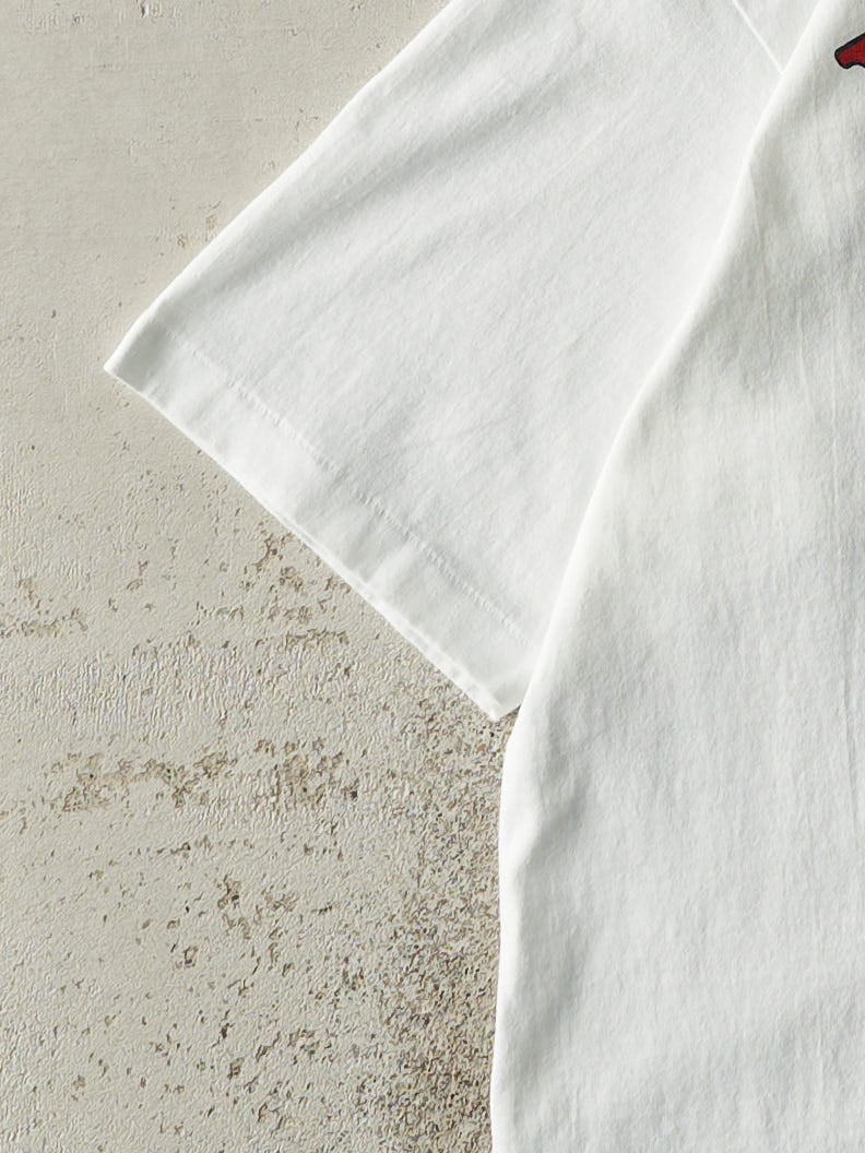 Vintage 80s White Fenway Park Single Stitch Tee (M)