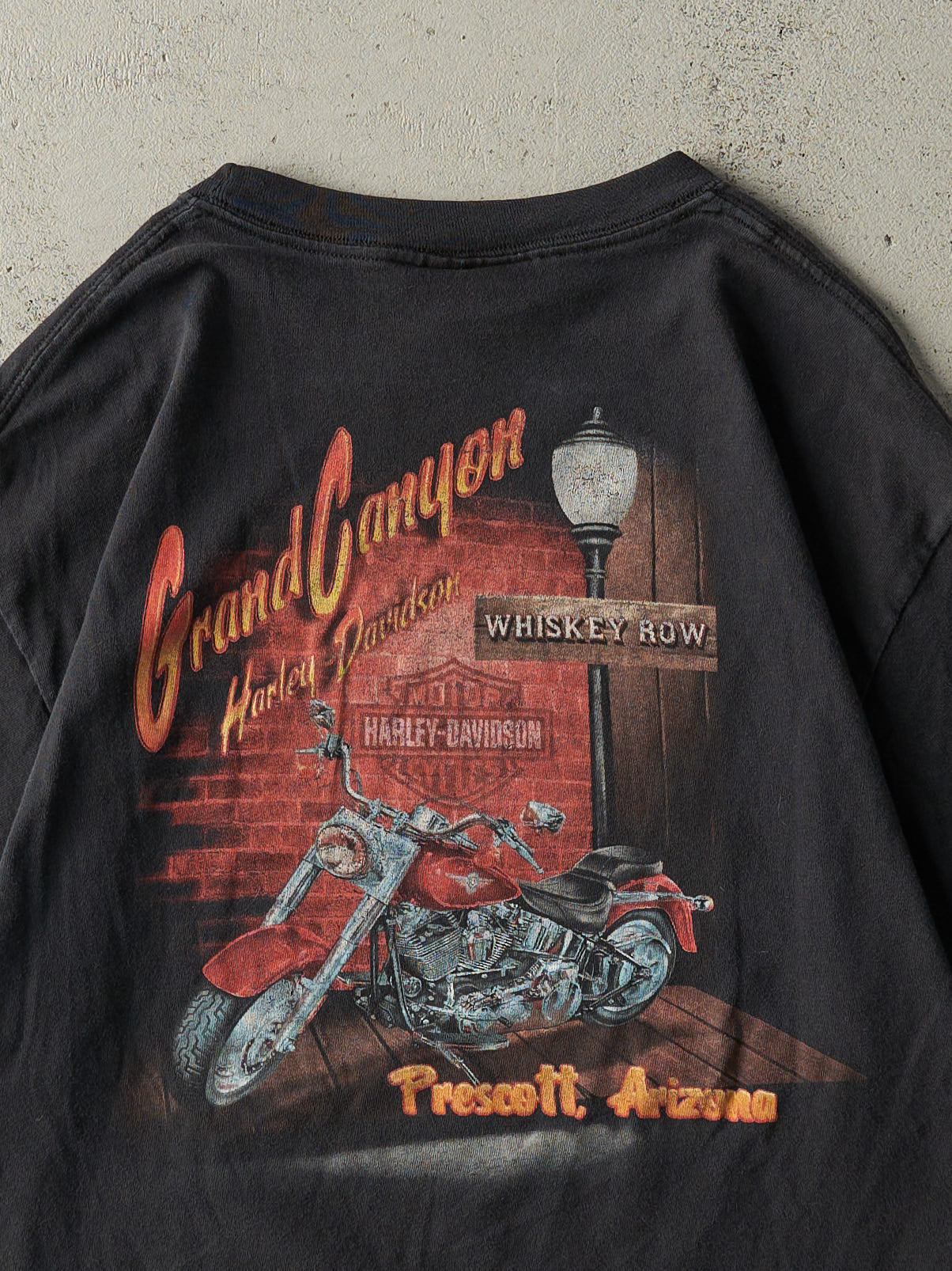 Vintage Y2K Black Prescott Arizona Harley Davidson Tee (S)