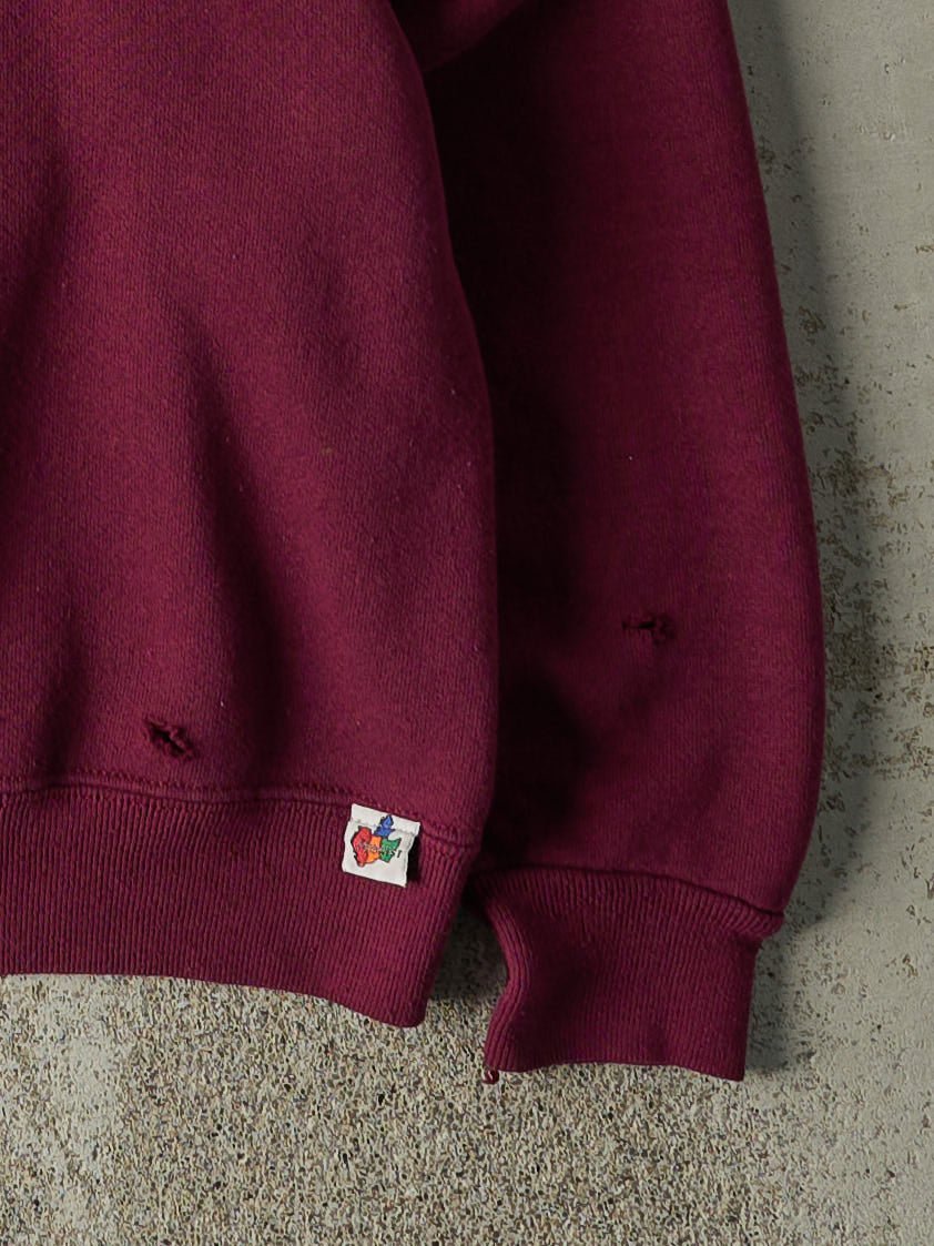 Vintage 90s Red Arizona State University Sun Devils Crewneck (L)