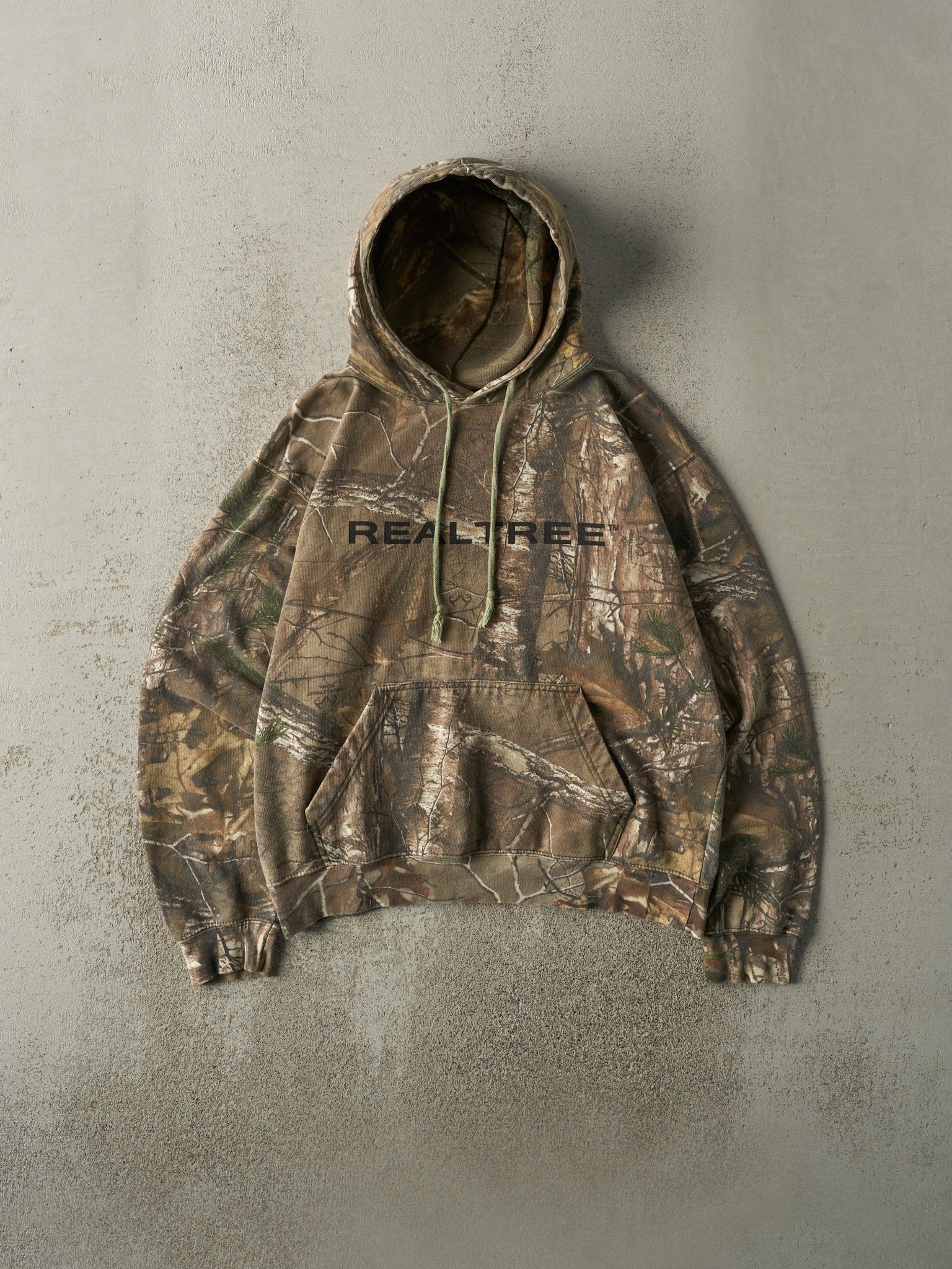 Vintage Y2K Realtree Camo Boxy Hoodie (M)