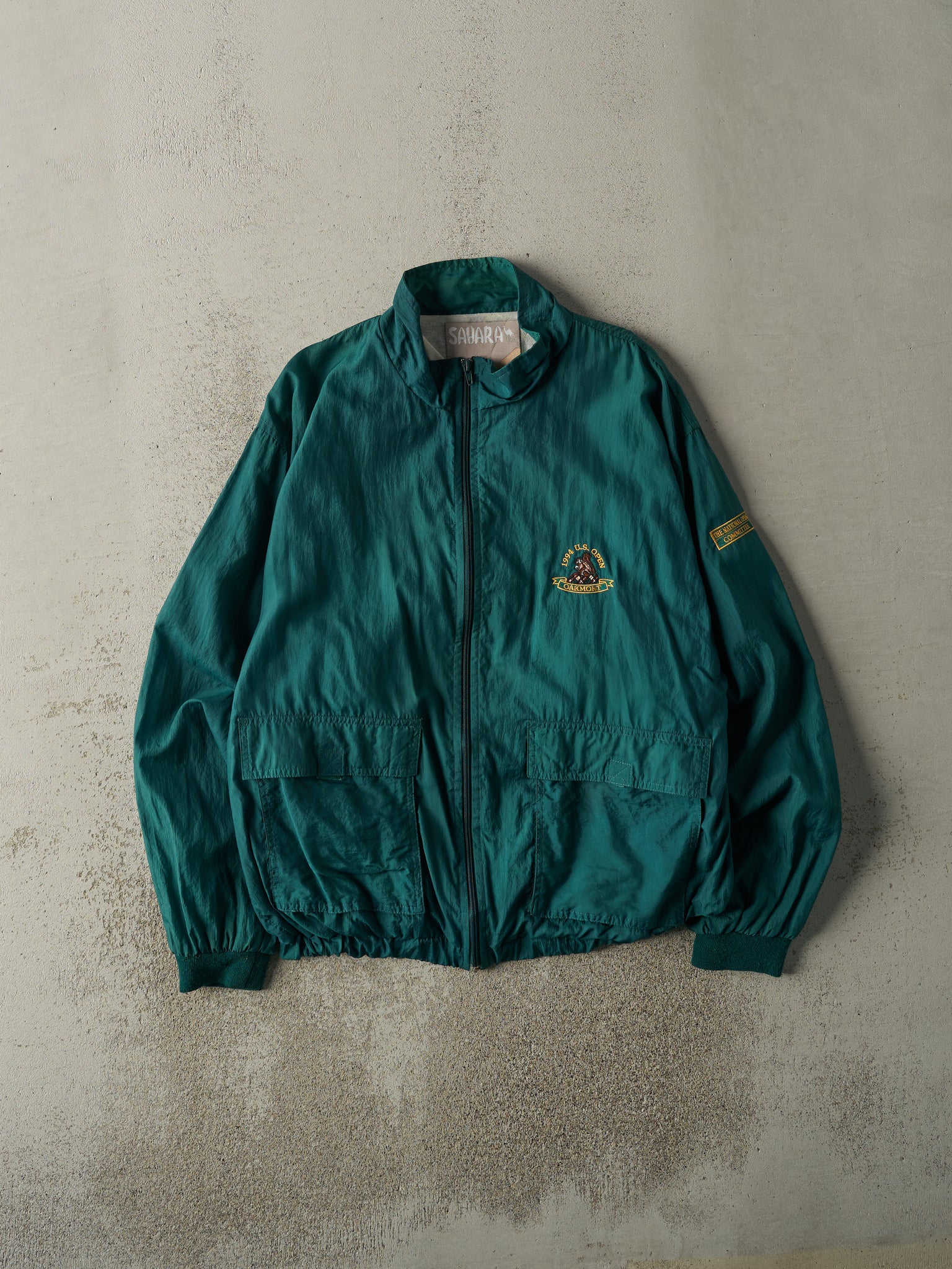 Vintage 94' Green US Open Nylon Jacket (M/L)