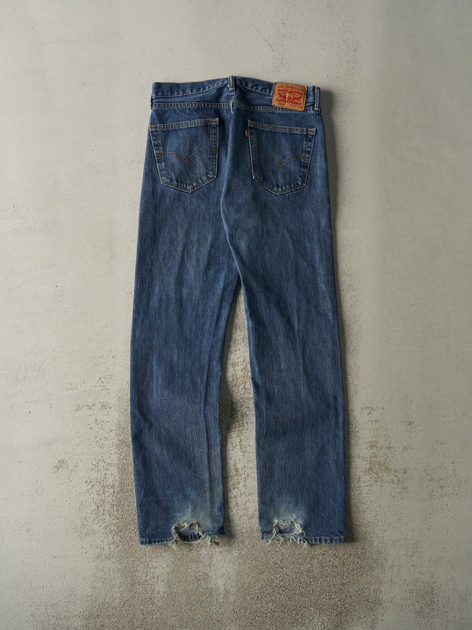 Vintage Y2K Dark Wash Levi's 505 Jeans (33x33.5)