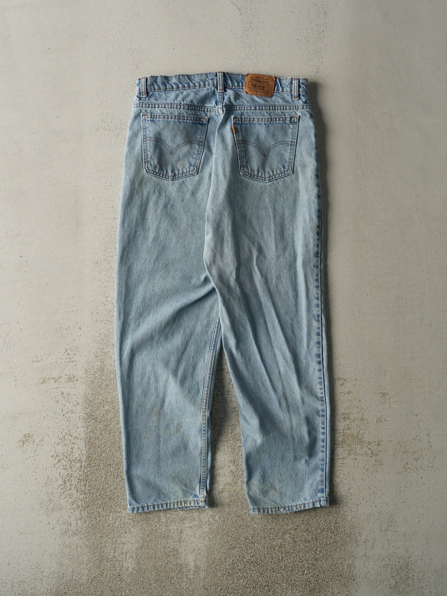 Vintage 80s Light Wash Levi's Orange Tab Jeans (32x29.5)
