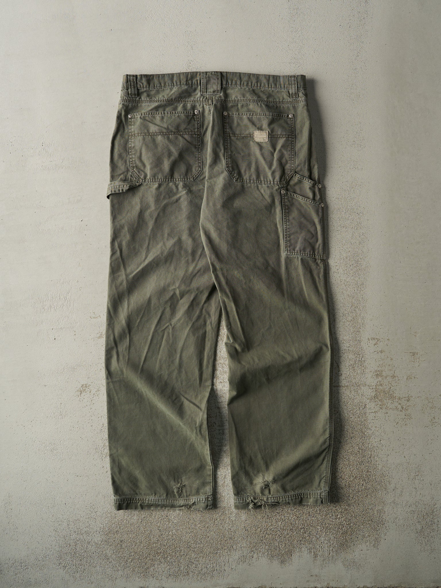 Vintage Y2K Green Columbia Lightweight Carpenter Pants (38x33)