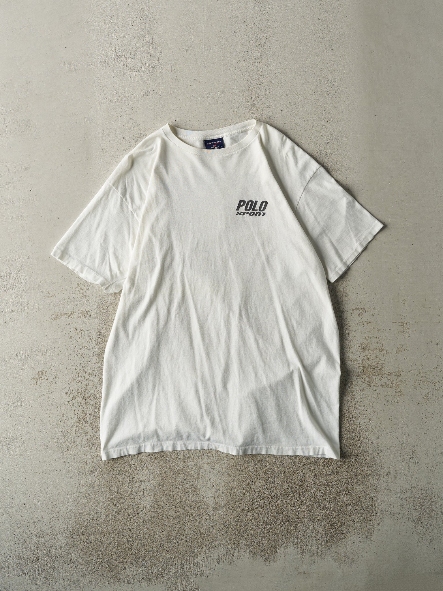 Vintage 90s Polo Sport 888 Maddison New York Tee (M/L)