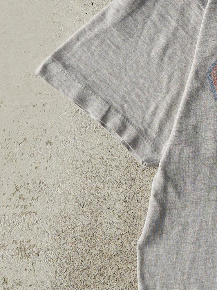 Vintage 80s Grey Chicago Cubs Tee (S)