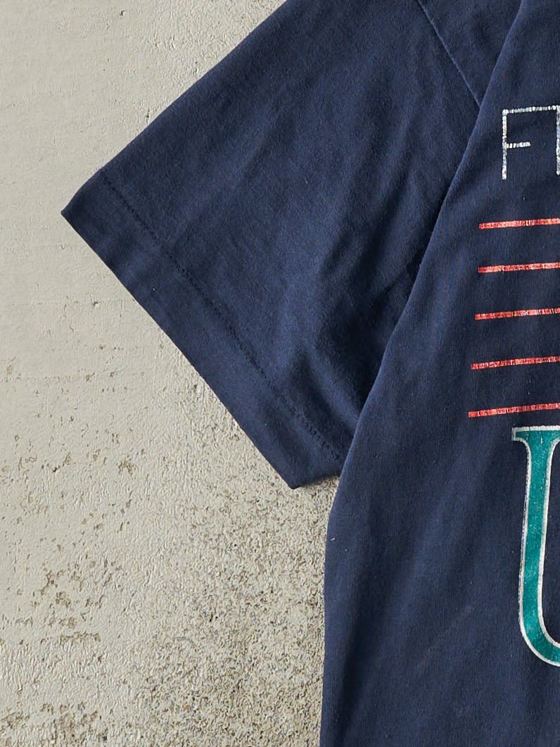 Vintage 91' Navy Blue Ft. Lauderdale Single Stitch Tee (S)