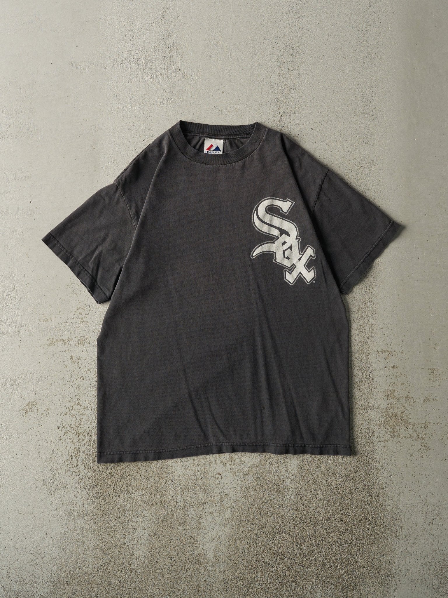 Vintage 08' Faded Black Chicago White Sox #17 Ken Griffey Jr. Player Tee (M)