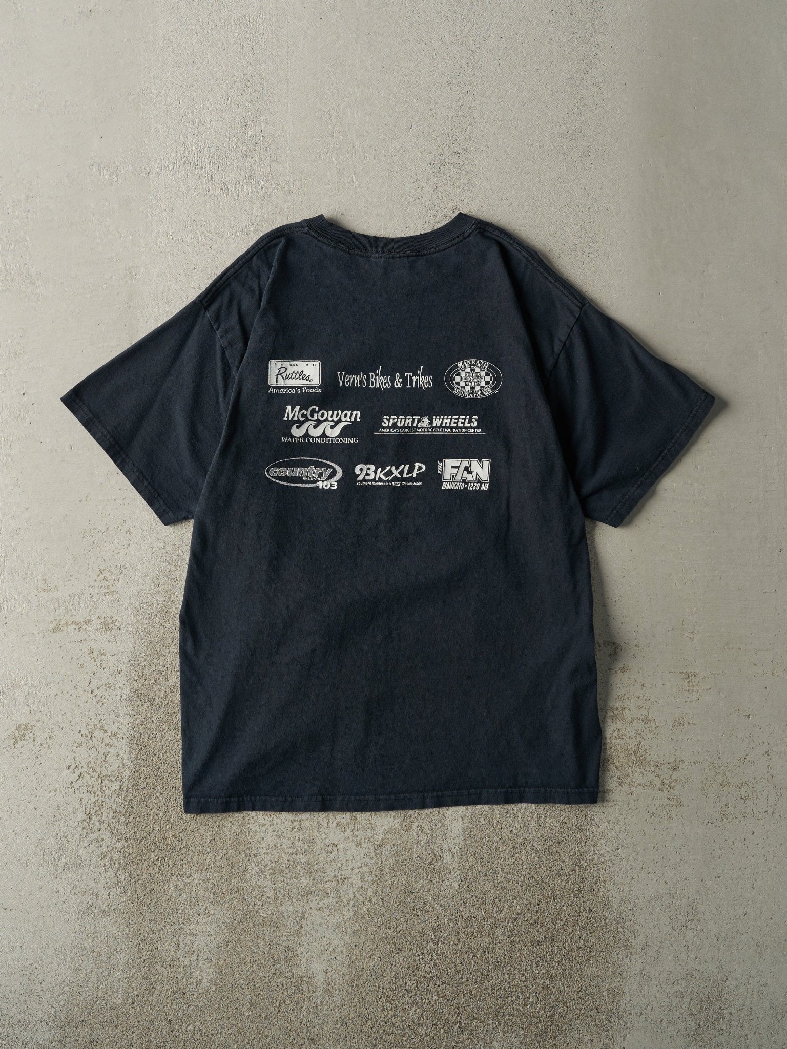 Vintage 05' Black Ruttles Ride-Ins Tee (L)