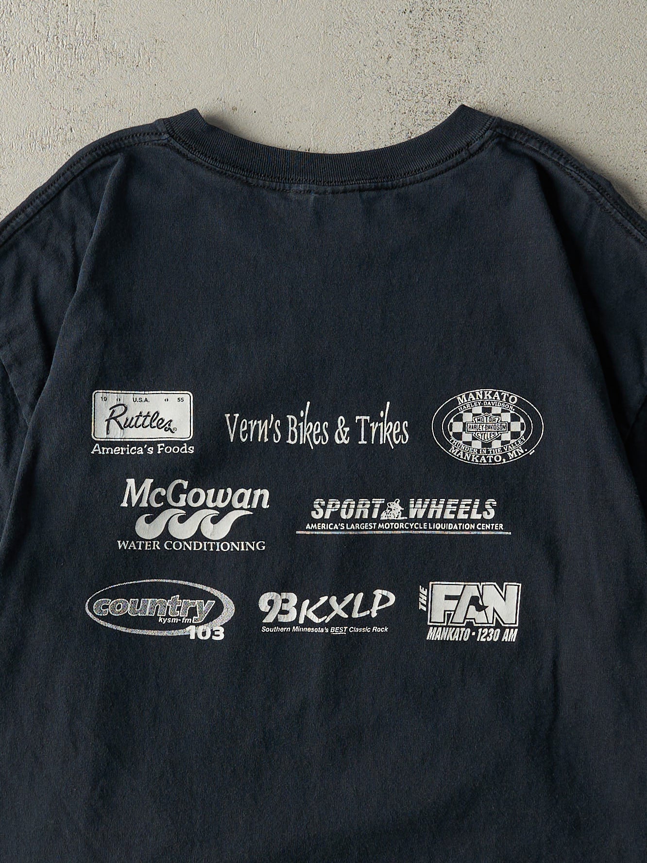 Vintage 05' Black Ruttles Ride-Ins Tee (L)