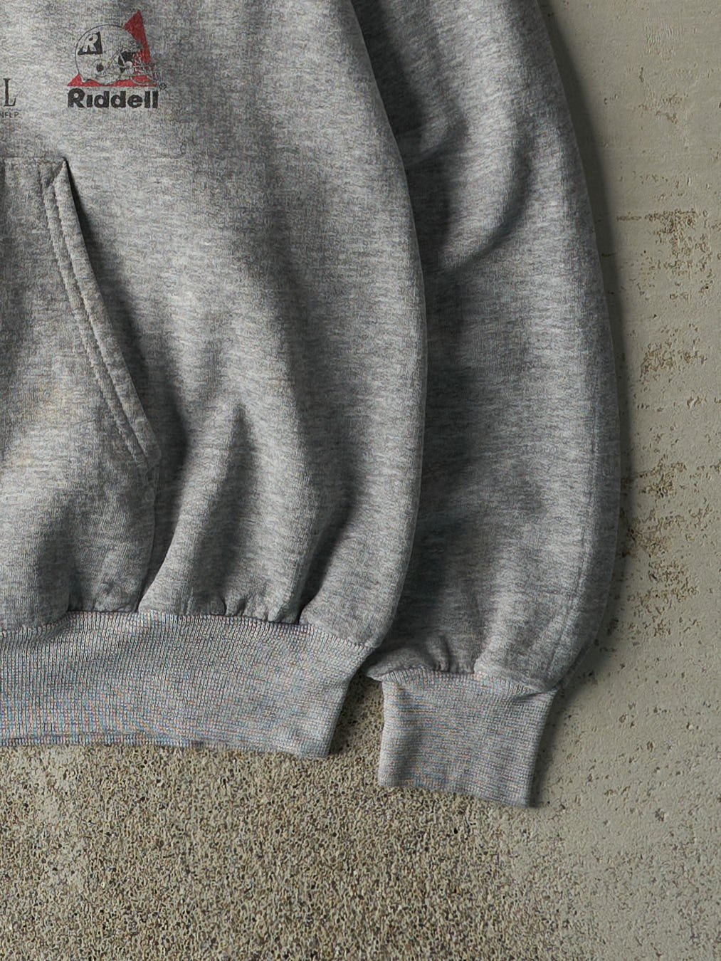Vintage 98' Grey Pittsburgh Steelers Lightweight Hoodie (M)
