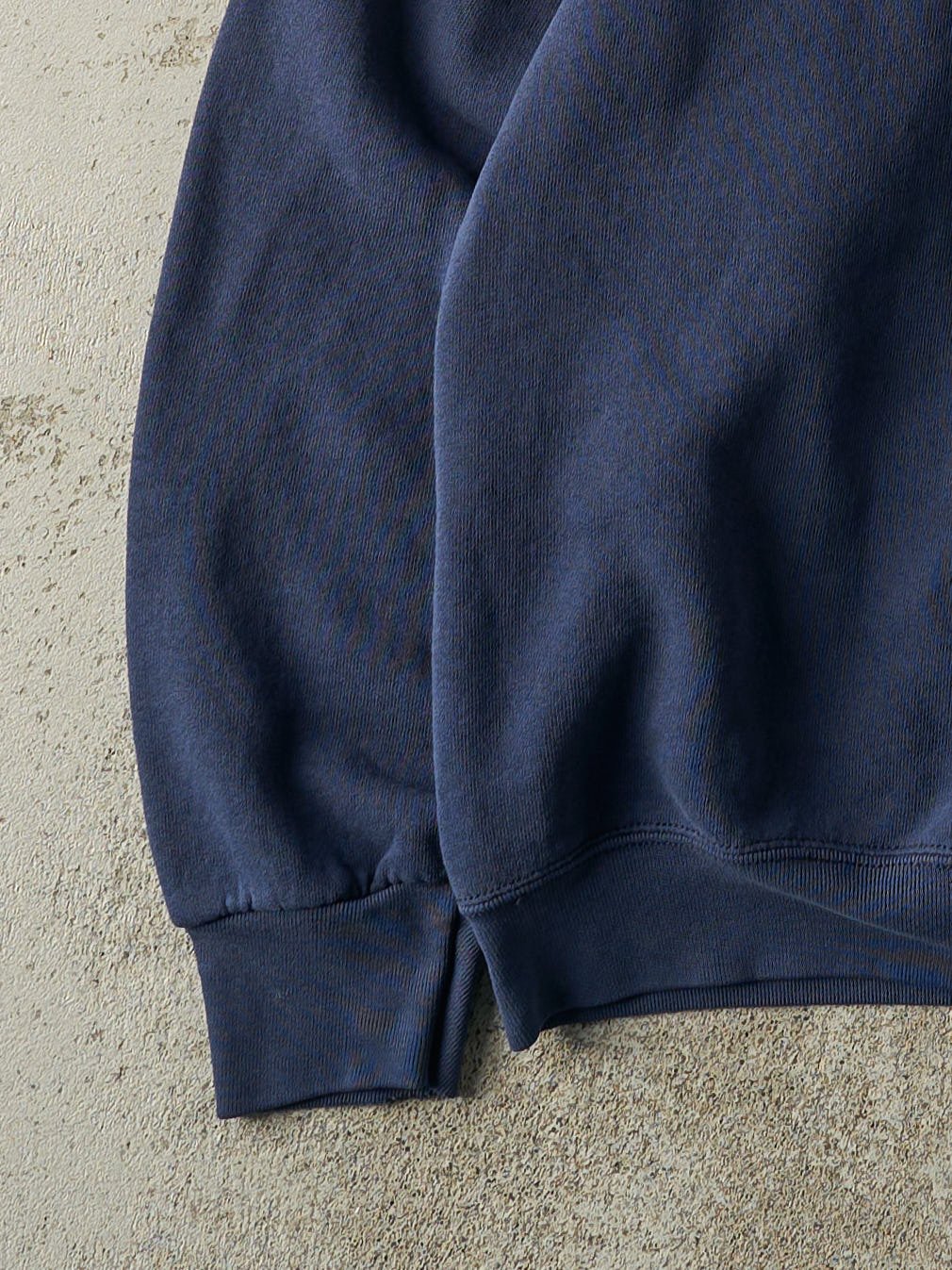 Vintage 90s Navy Blue Embroidered USA Hockey Crewneck (XL)