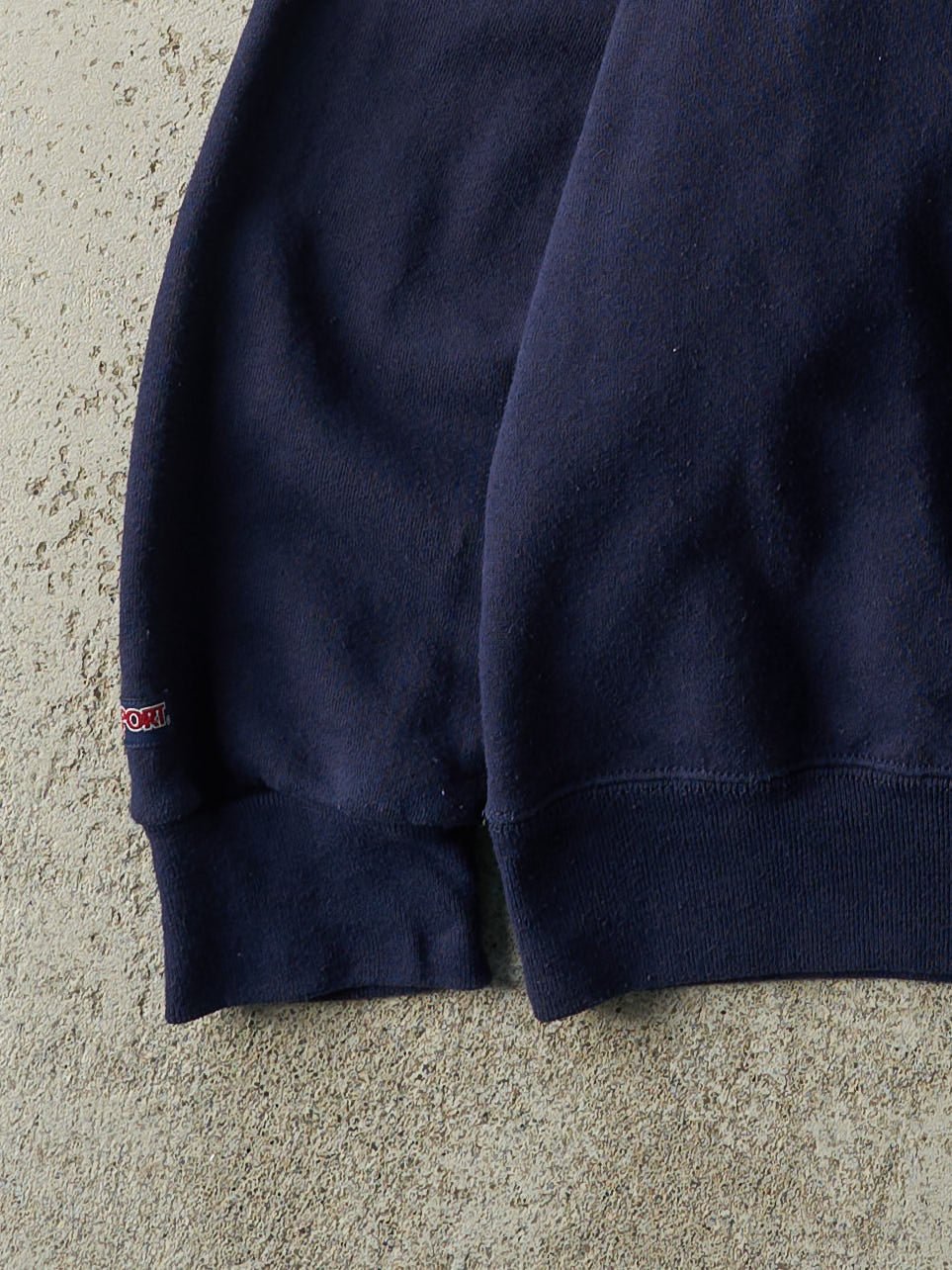 Vintage 90s Navy Blue Elmhurst College Crewneck (M/L)