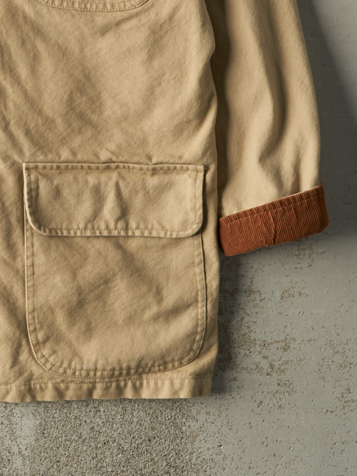 Vintage Y2K Beige John Wayne Chore Jacket (XL)