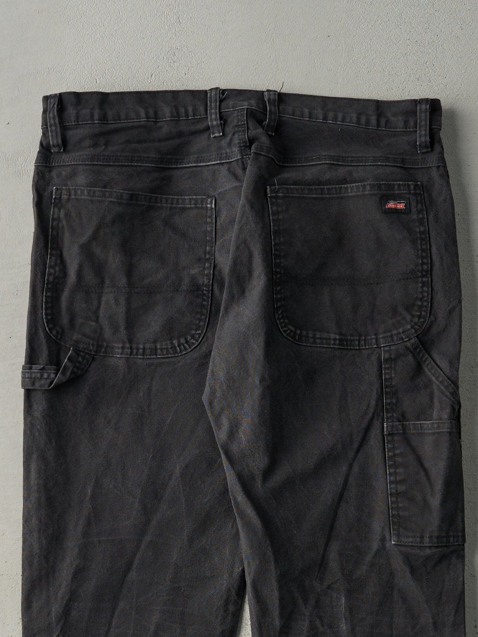 Vintage Y2K Faded Black Dickies Carpenter Pants (35x31)