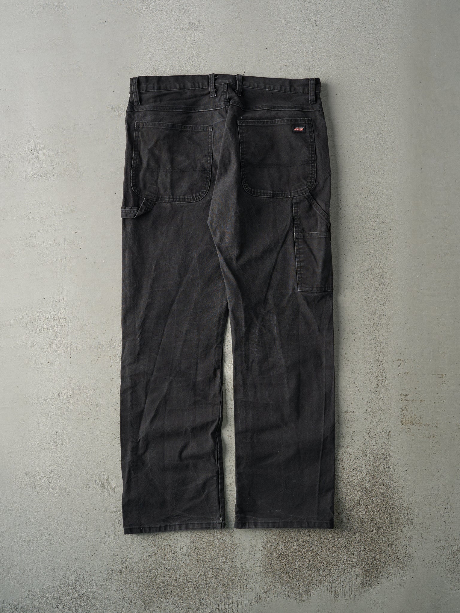 Vintage Y2K Faded Black Dickies Carpenter Pants (35x31)