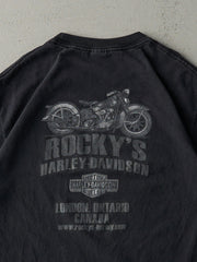 14' Black London ON Harley Davidson Tee (M)