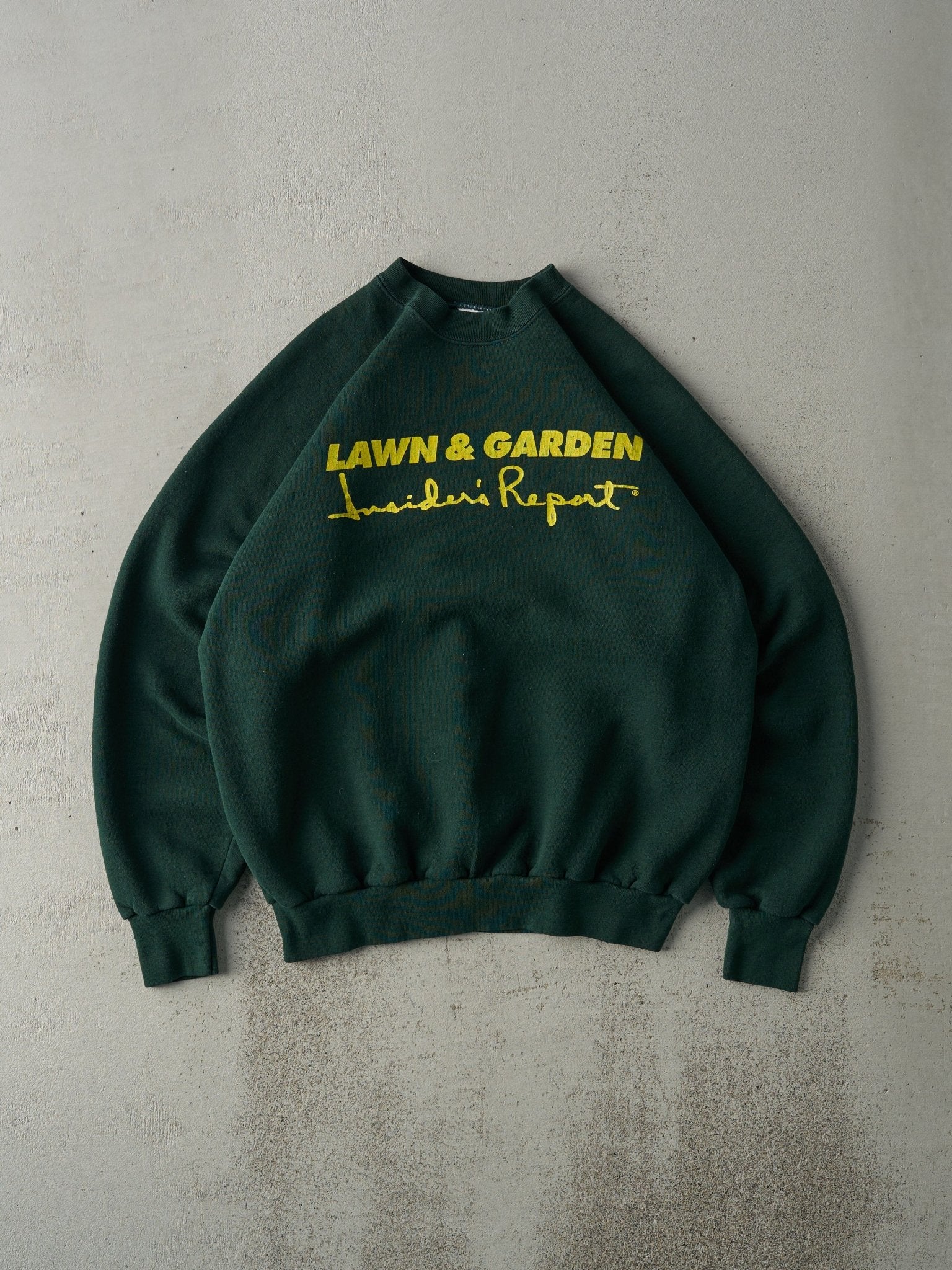 Vintage 90s Forest Green Lawn & Garden Crewneck (M/L)