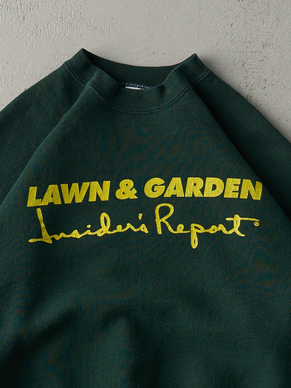 Vintage 90s Forest Green Lawn & Garden Crewneck (M/L)
