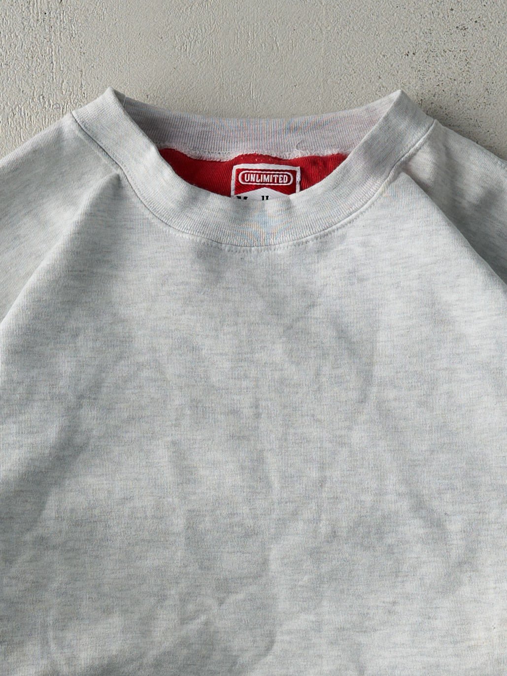 Vintage 90s Heather Grey Marlboro Lizard Embroidered Crewneck (XL)