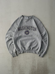 Vintage Y2K Grey University of Washington Crewneck (S)