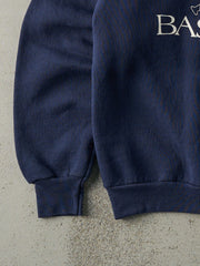 Vintage 80s Navy Blue Glen Ellyn Baseball Crewneck (M)