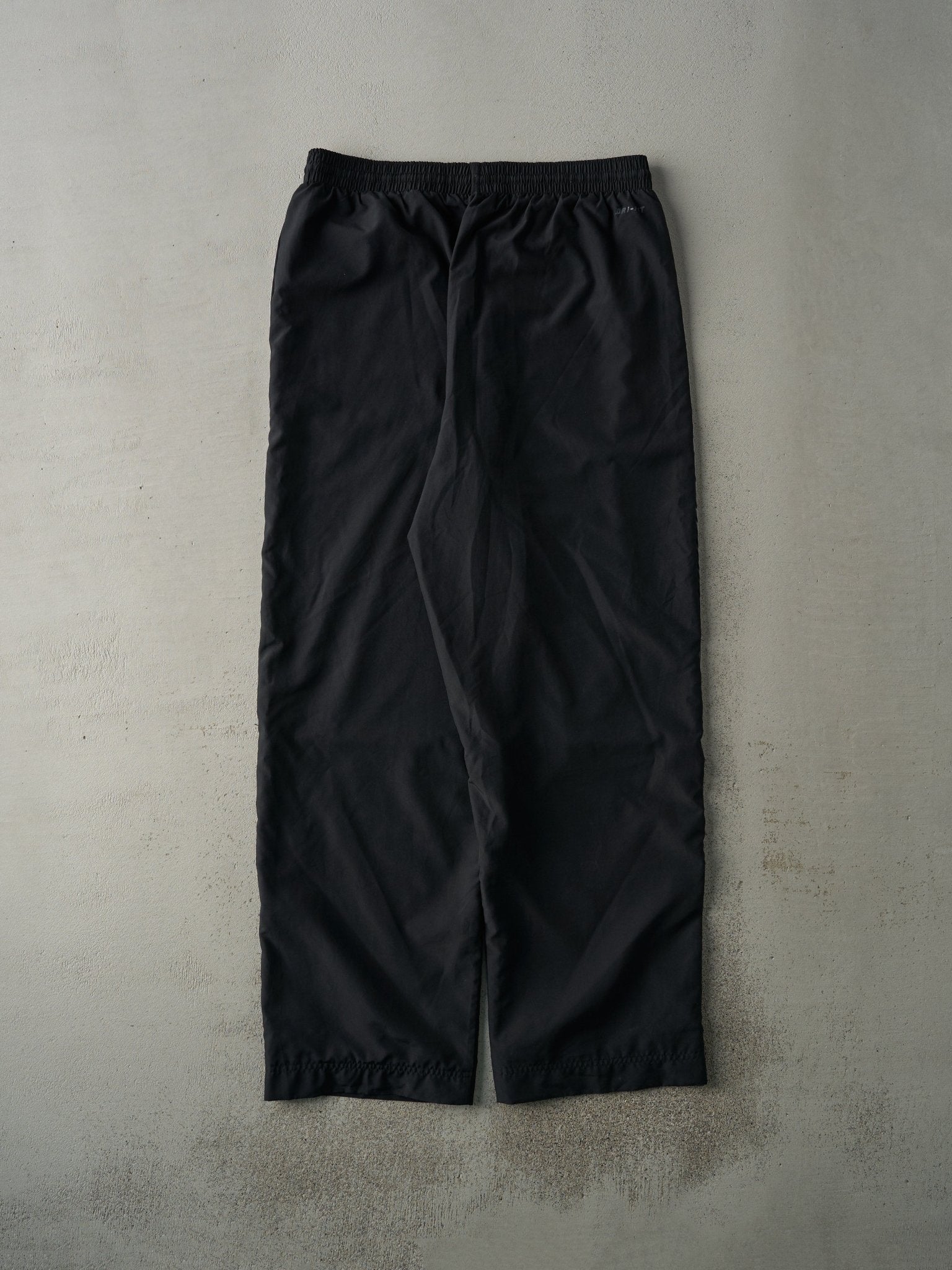 Vintage Y2K Black Nike Dri-Fit Track Pants (34x32)