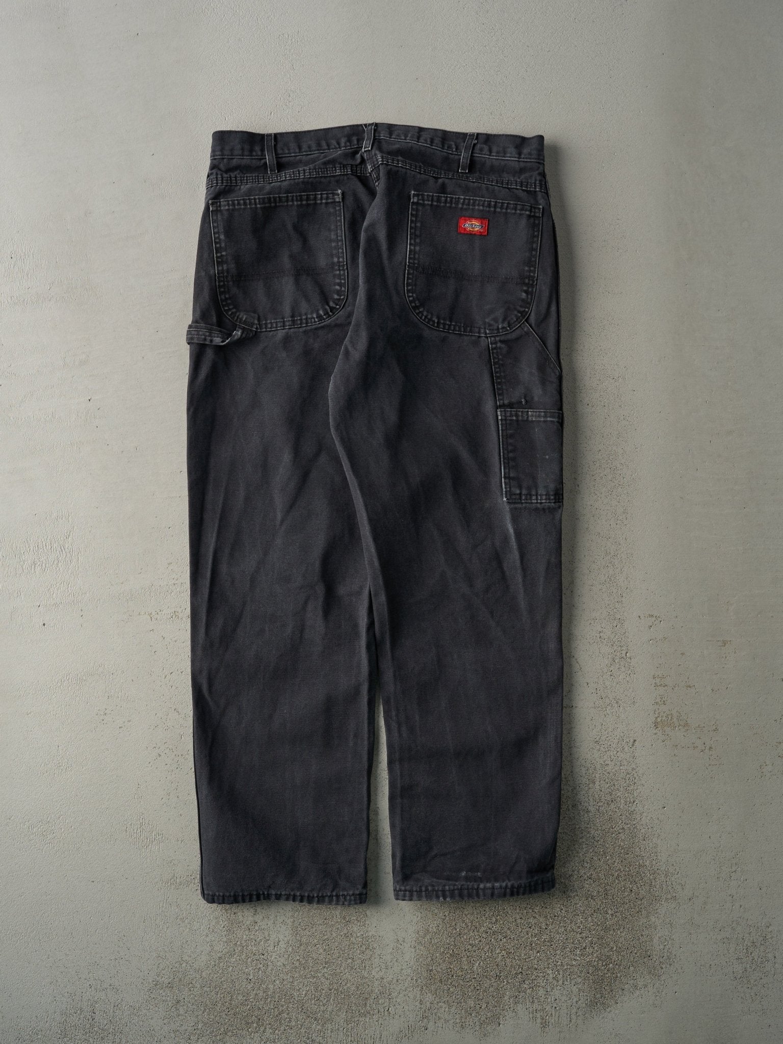 Vintage 90s Faded Black Dickies Carpenter Pants (36x30)