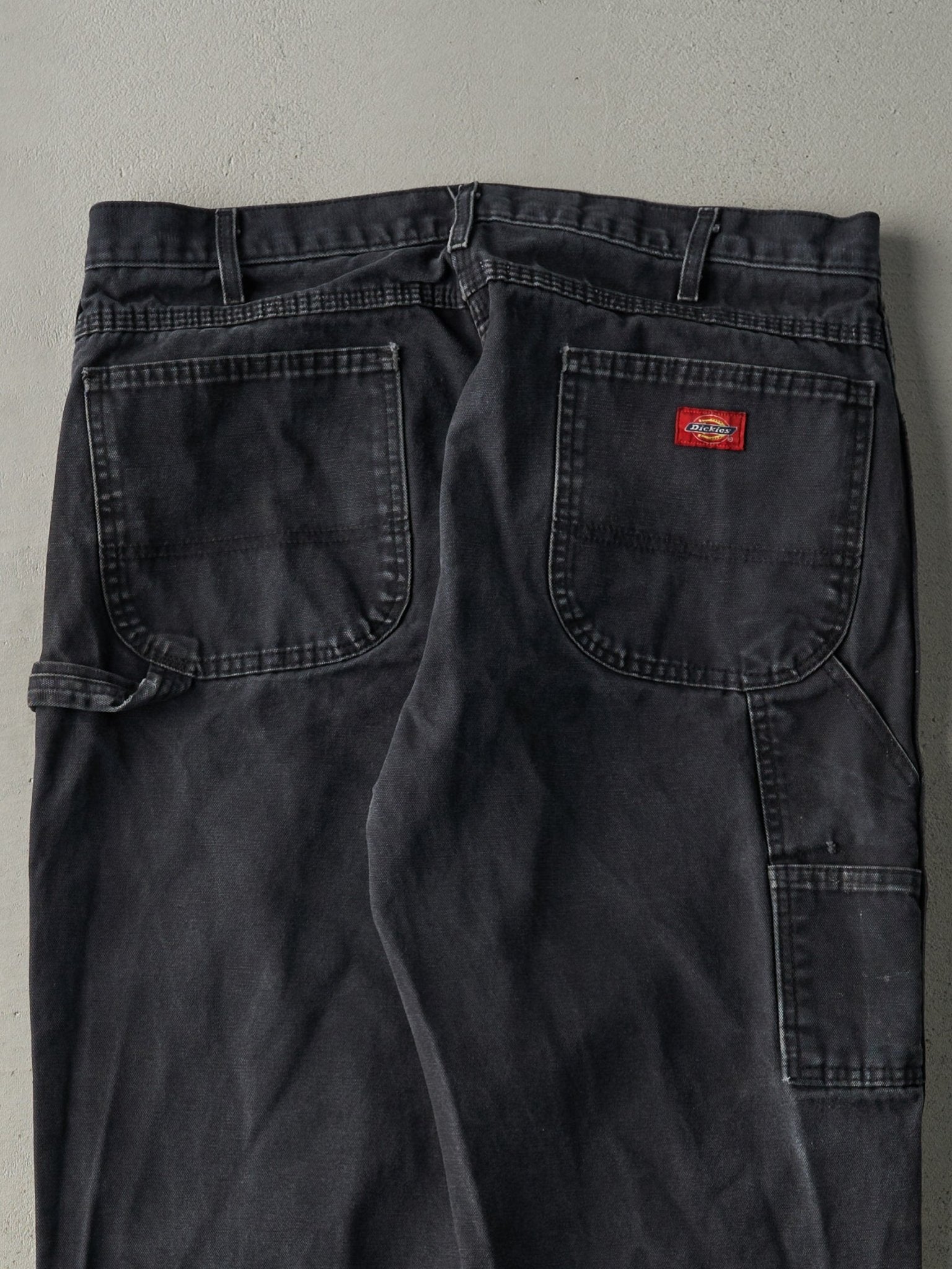 Vintage 90s Faded Black Dickies Carpenter Pants (36x30)