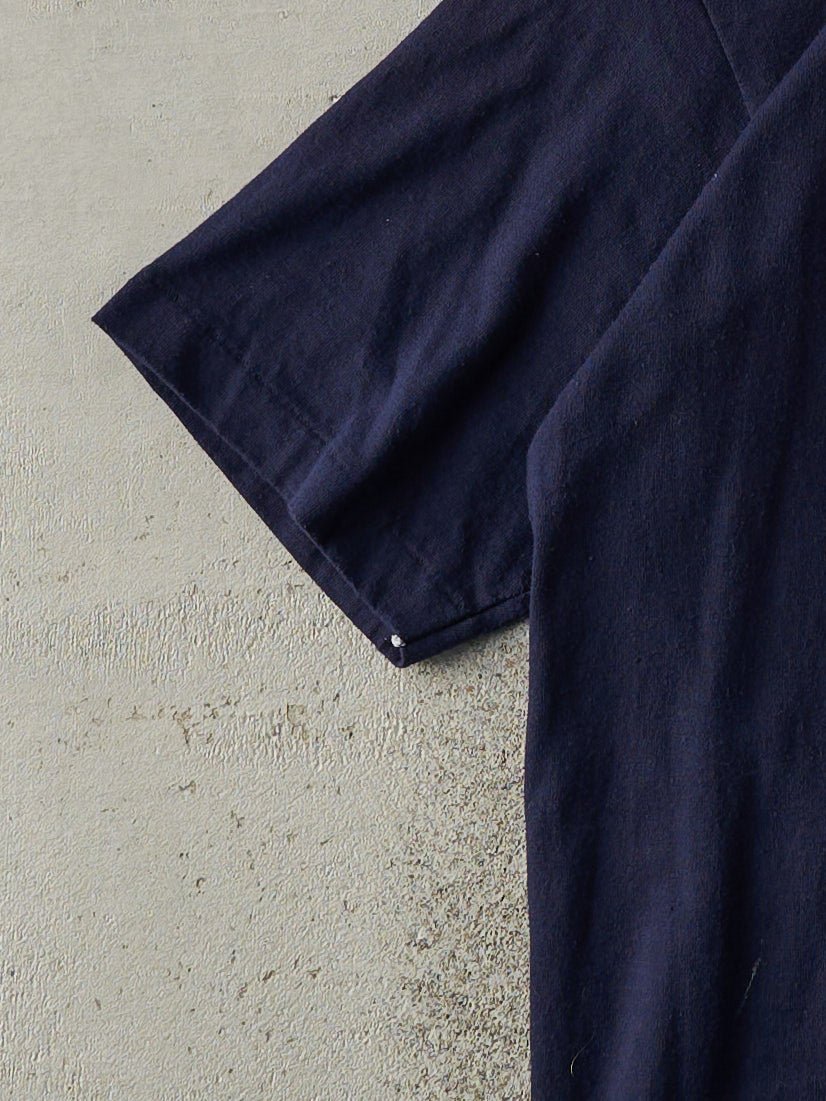 Vintage 80s Navy Buffalo Bills Single Stitch Tee (XS)