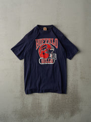 Vintage 80s Navy Buffalo Bills Single Stitch Tee (XS)