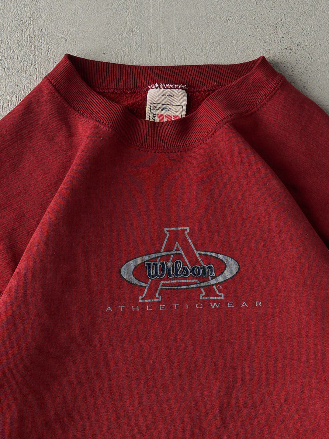 Vintage 90s Burgundy Wilson Athletic Wear Crewneck (L)