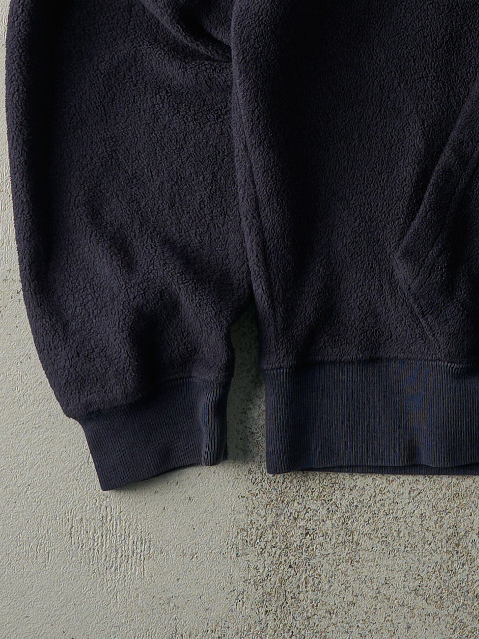 Vintage 90s Navy Blue Gap Fleece Hoodie (M)