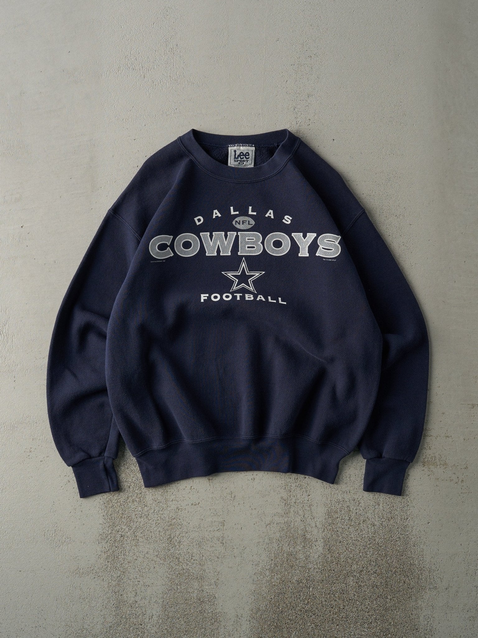 Vintage 00' Navy Blue Dallas Cowboys Football Crewneck (M)