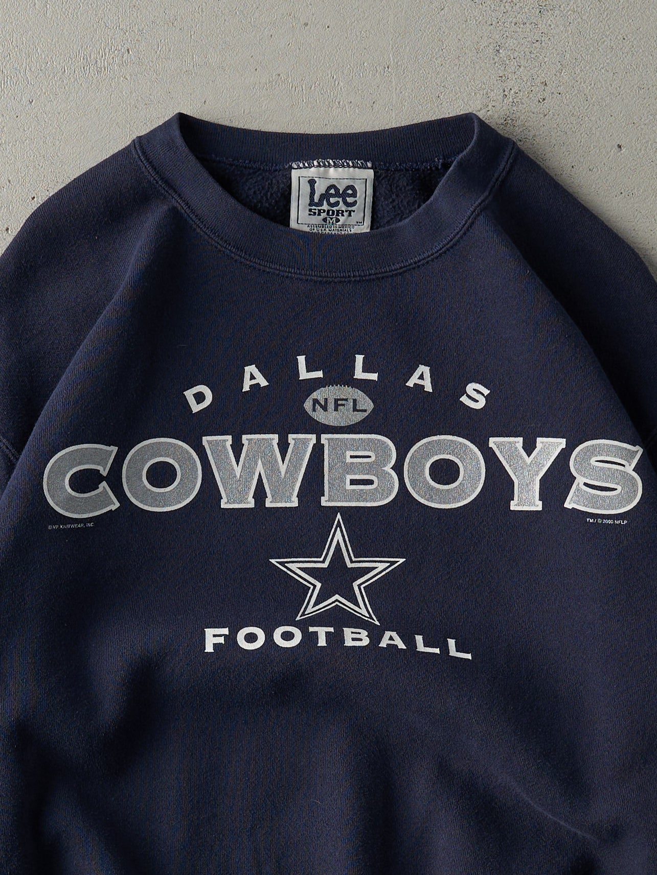 Vintage 00' Navy Blue Dallas Cowboys Football Crewneck (M)