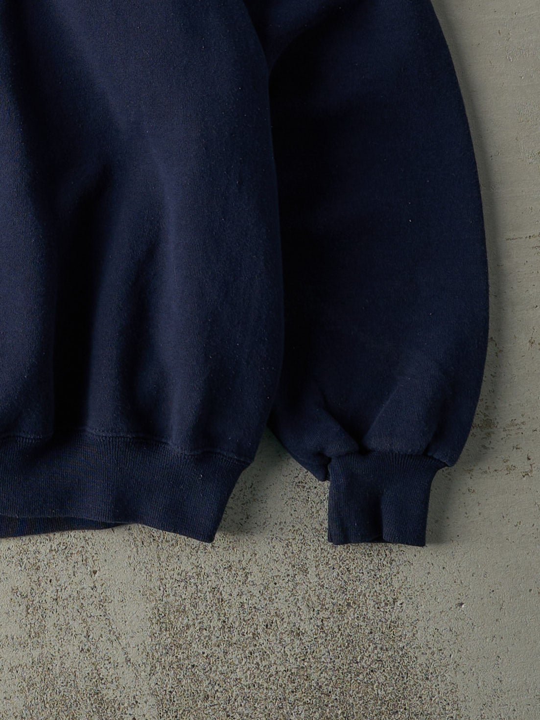 Vintage 90s Navy Blue Russell Athletic Crewneck (L)