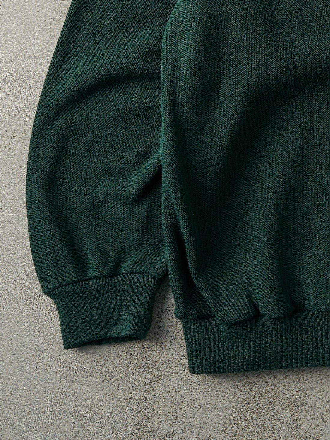 Vintage 80s Forest Green Arnold Palmer Knit Cardigan (L)