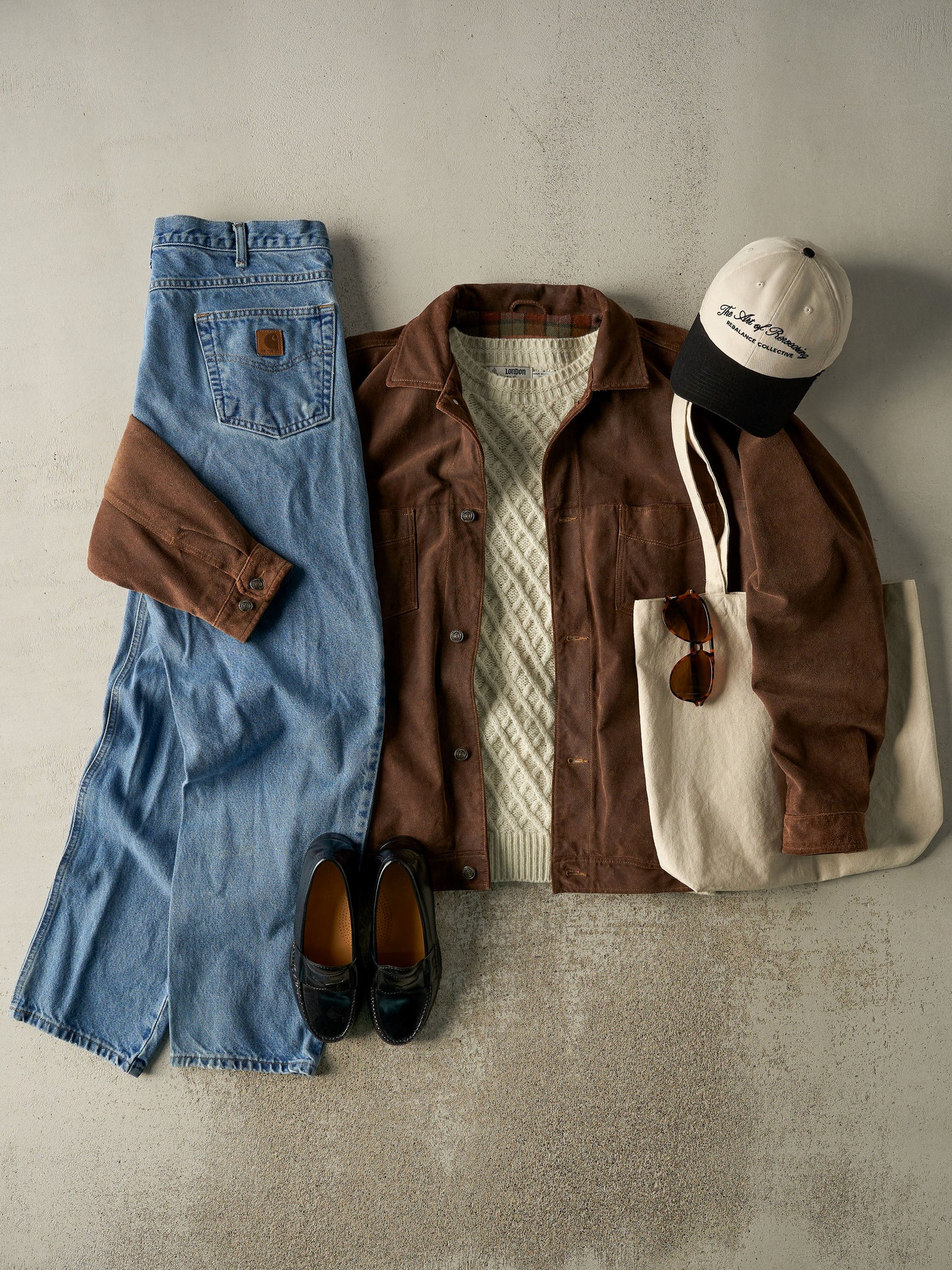 Vintage 90s Mid Wash Carhartt Jeans (36x32)