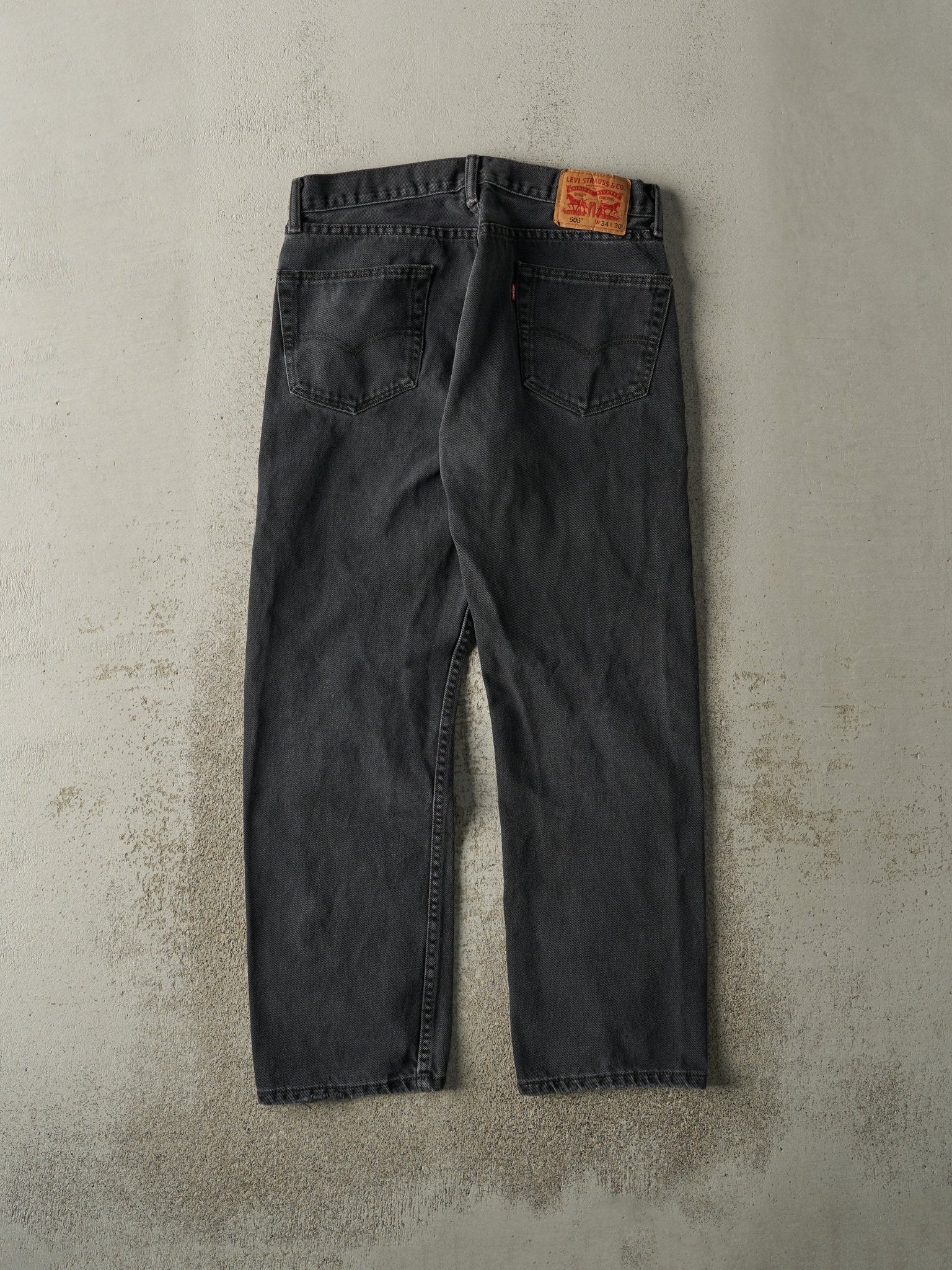 Vintage Y2K Faded Black Levi's 505 Denim Pants (32x28.5)