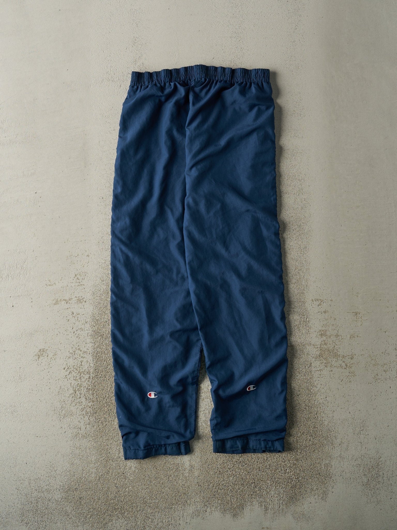 Vintage 90s Navy Blue Champion Snap Off Track Pants (30x29.5)