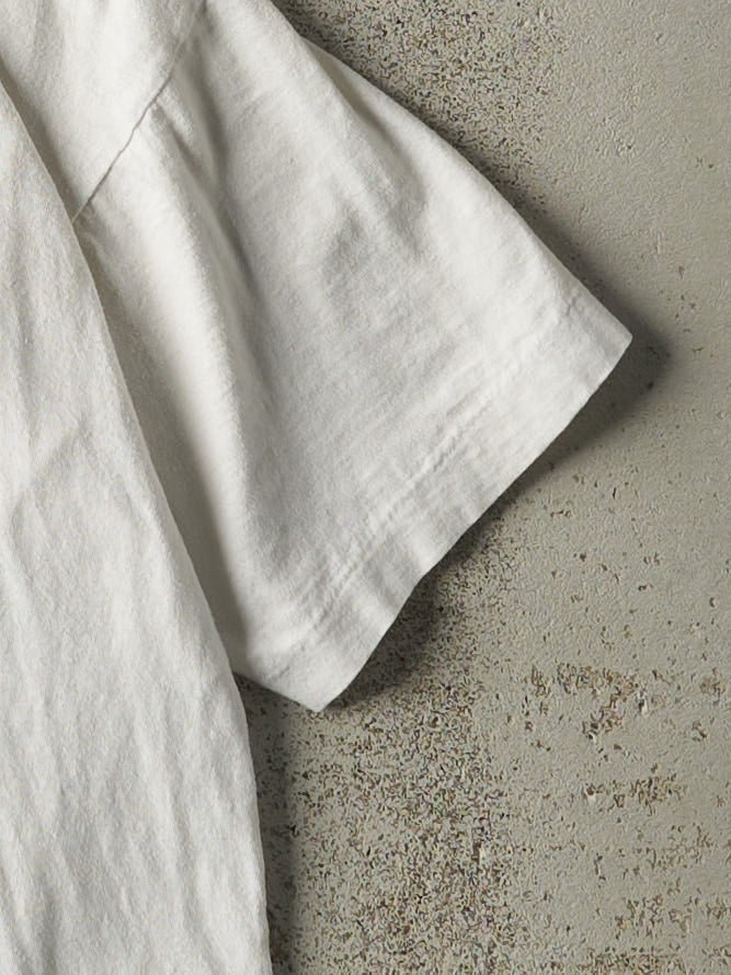 Vintage 90s White Levi's 501 Single Stitch Tee (M)