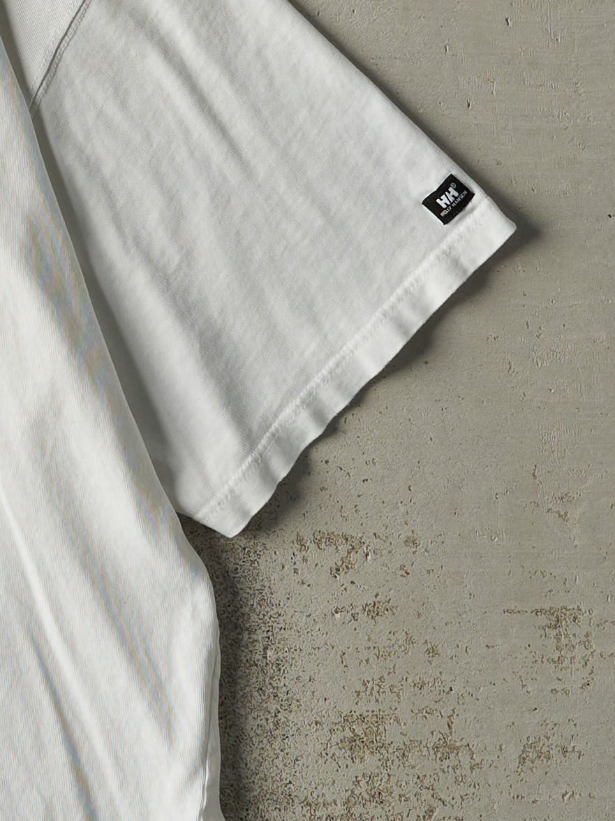 Vintage 90s White Helly Hansen Logo Tee (L)