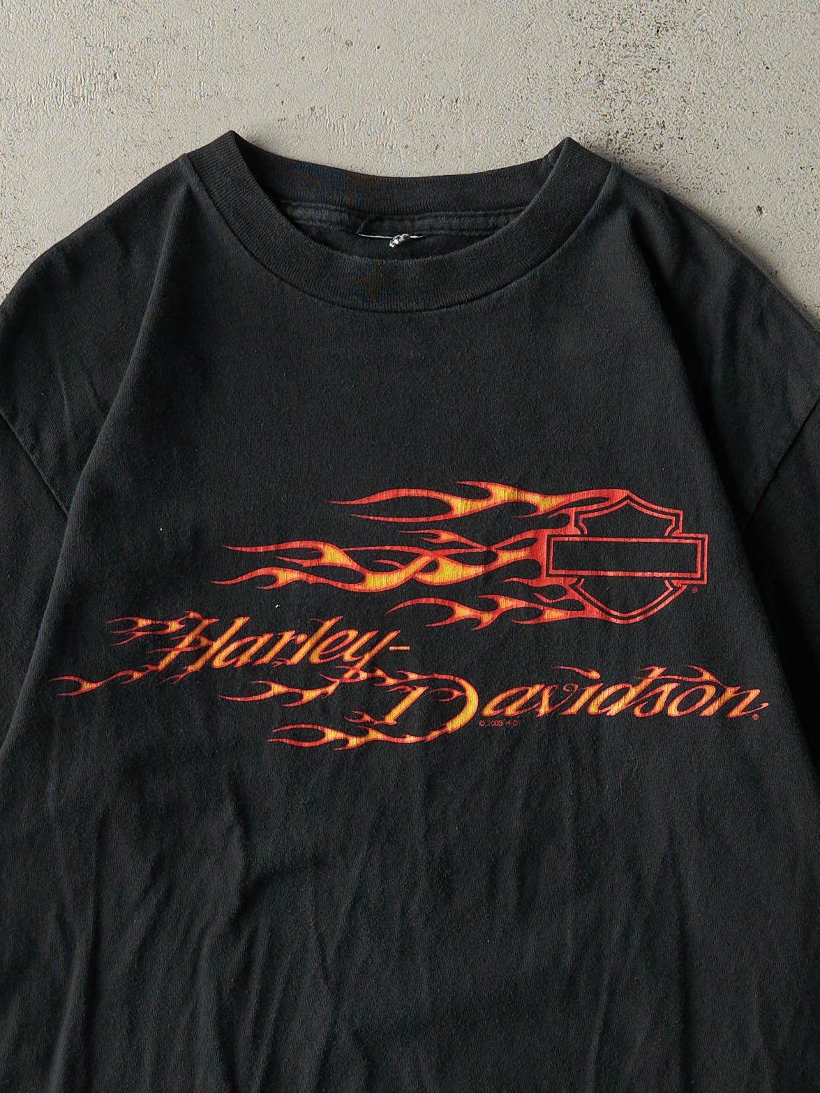Vintage 03' Black Camarillo CA Harley Davidson Tee (S/M)
