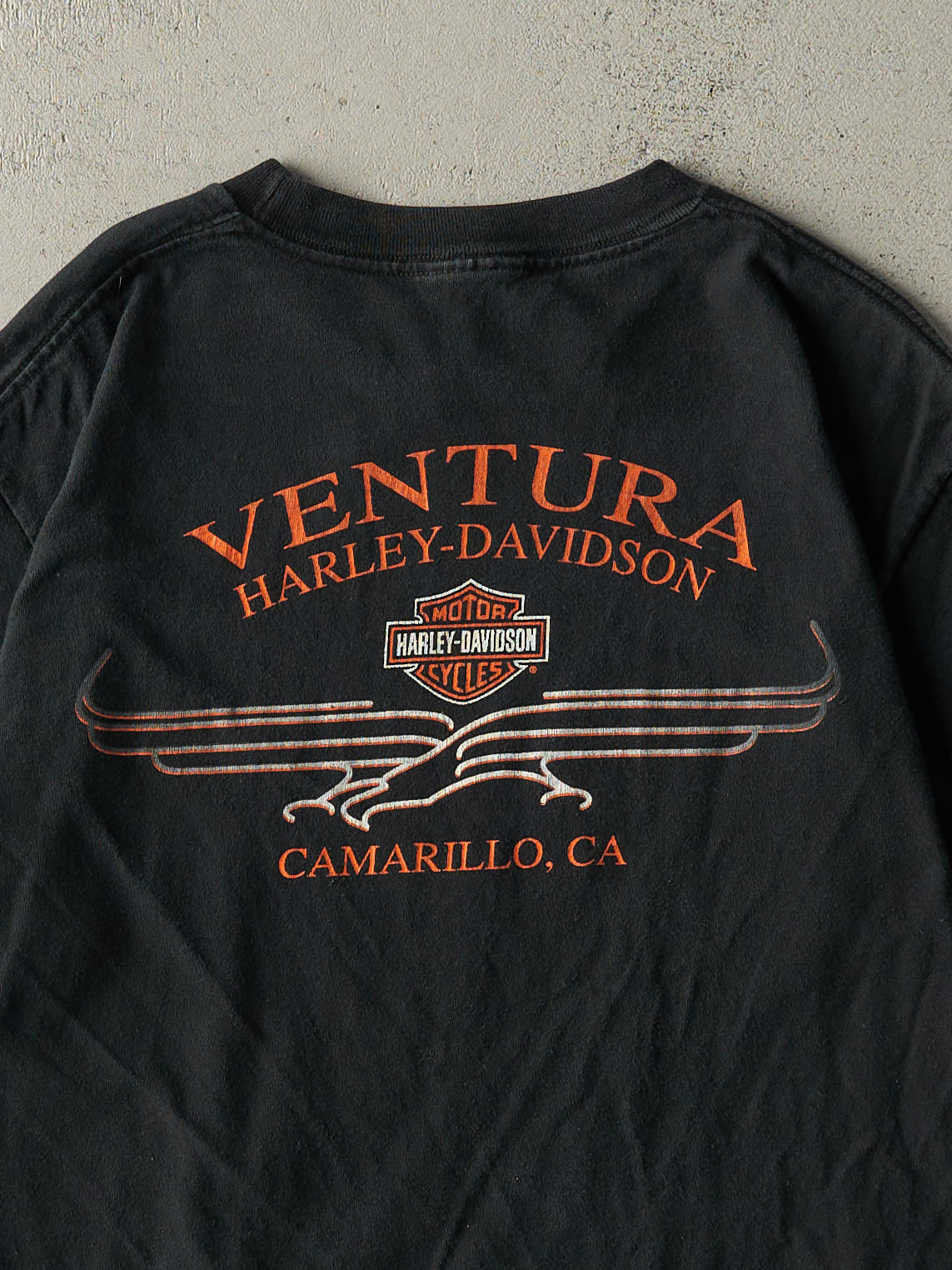 Vintage 03' Black Camarillo CA Harley Davidson Tee (S)