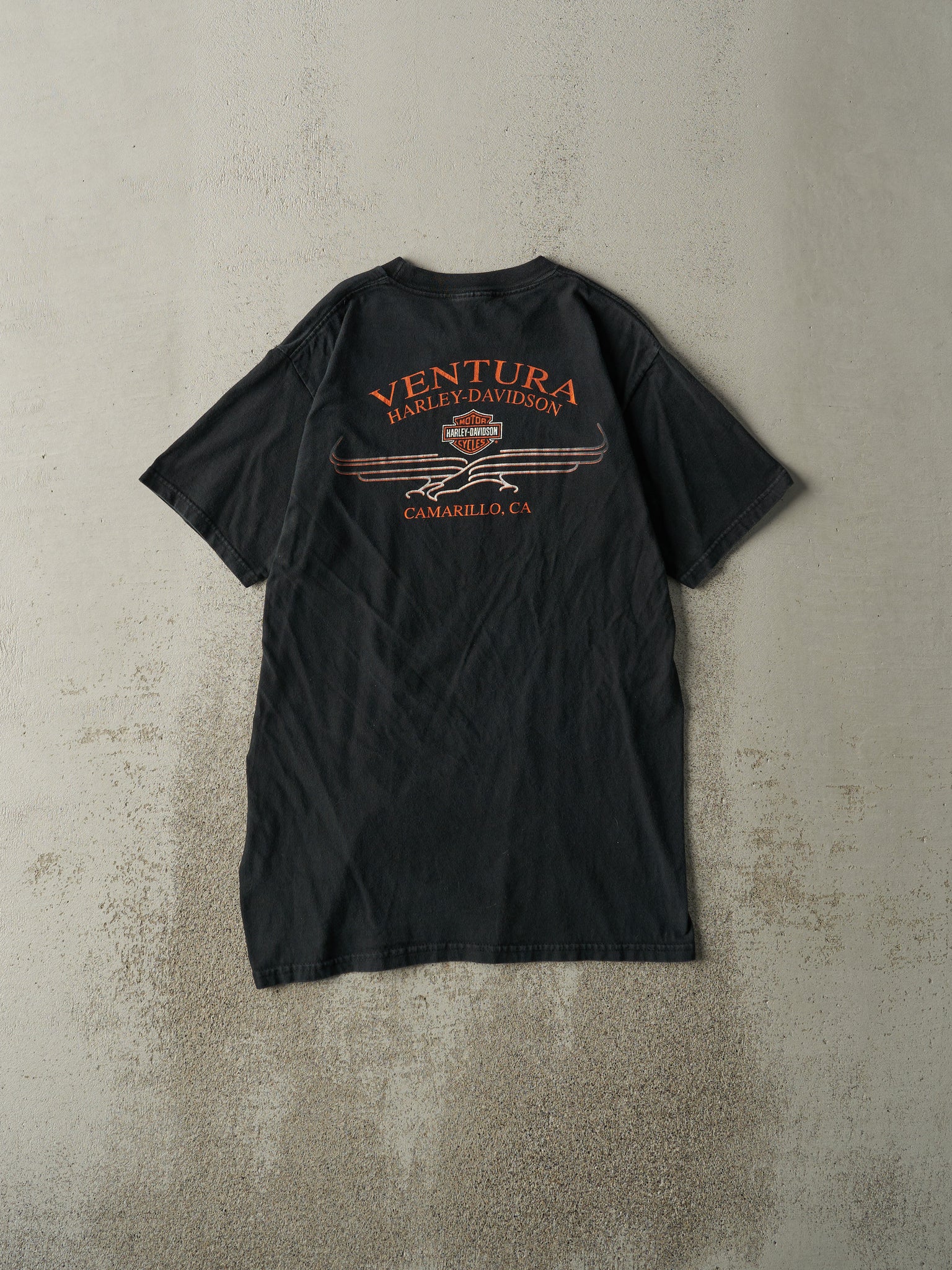 Vintage 03' Black Camarillo CA Harley Davidson Tee (S)