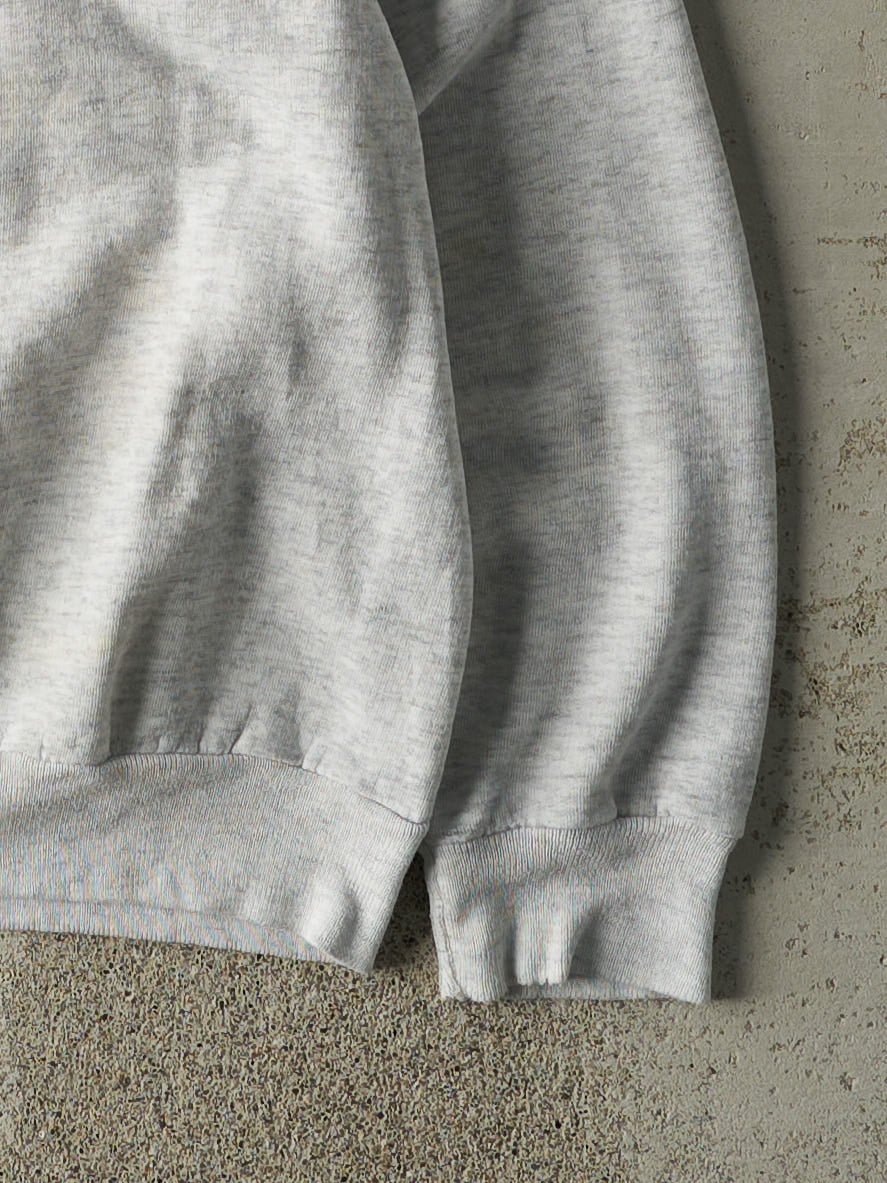 Vintage 99' Heather Grey Team USA Armwrestling Boxy Crewneck (L/XL)