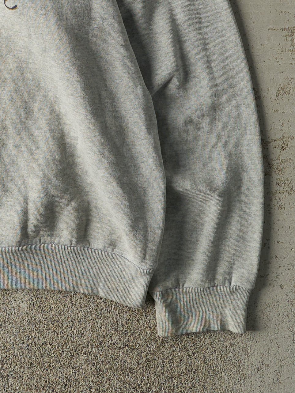 Vintage 90s Heather Grey Oxford University Crewneck (L)